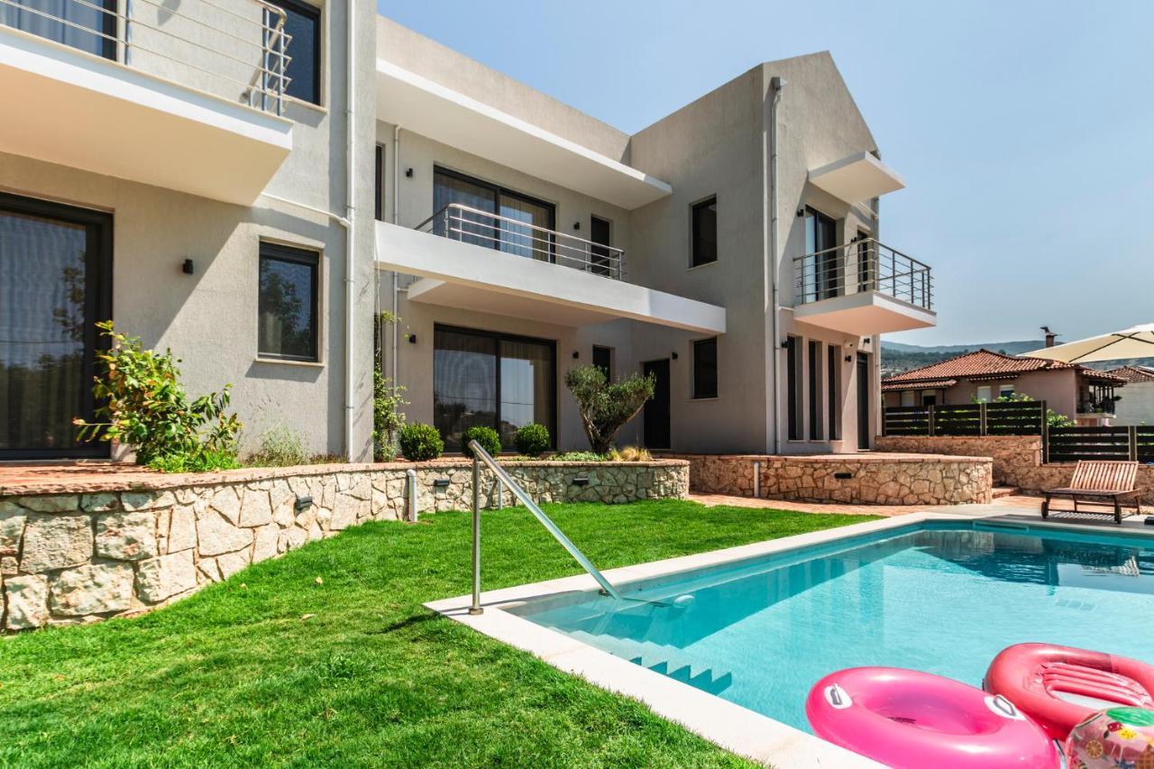 Ferienwohnung Marival Luxury Living - Adults Only Sívota Exterior foto